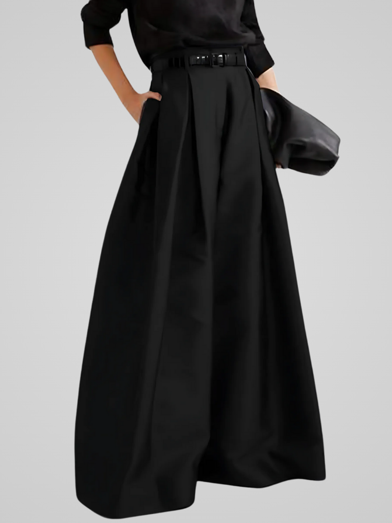 SORENA | Elegante Maxi Rok-Broek met Hoge Taille voor Elke Gelegenheid 0