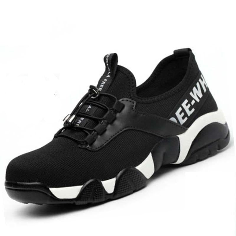 Saffier Heren Werkschoenen S3 | Stalen Neus, Ademend, Anti-Slip