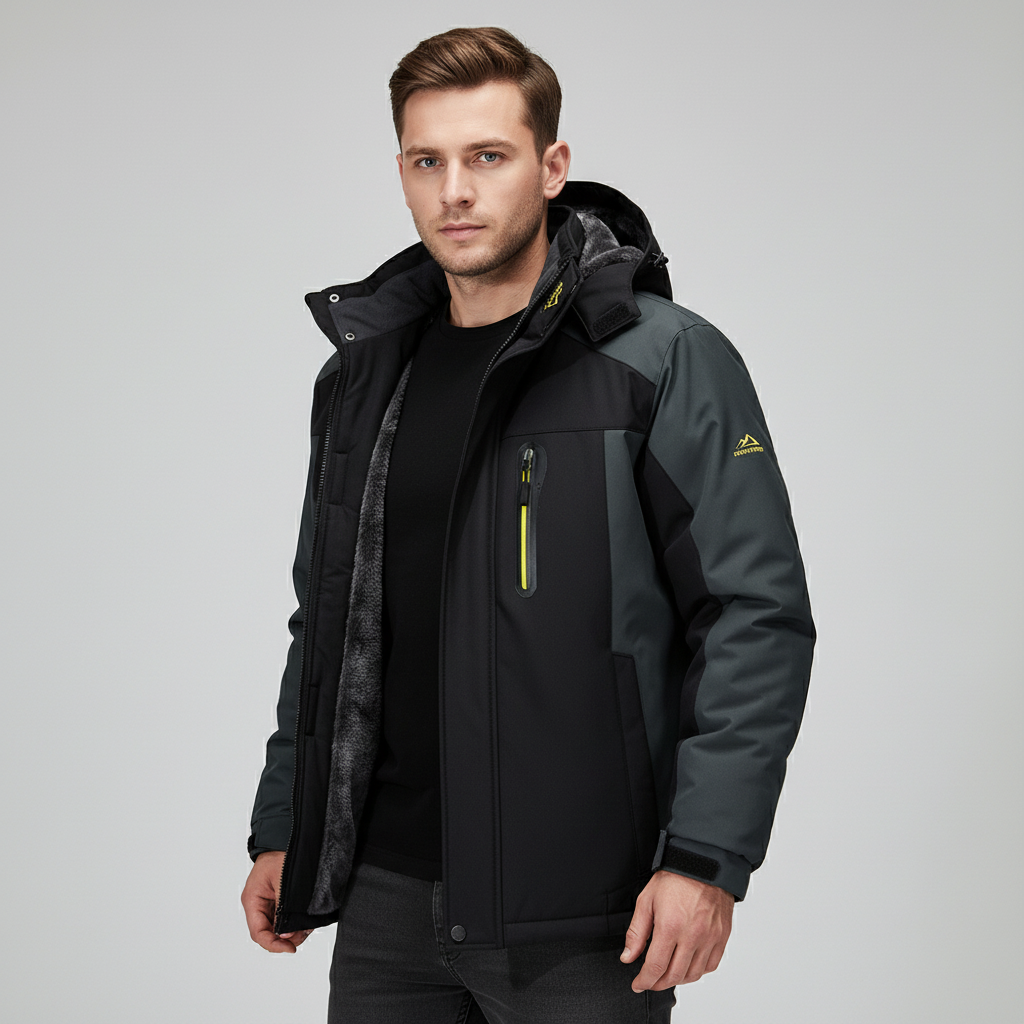 Heren Winterjas | Outdoorjas | Waterdicht & Winddicht | Winter Essentials | Gevoerde Binnenkant
