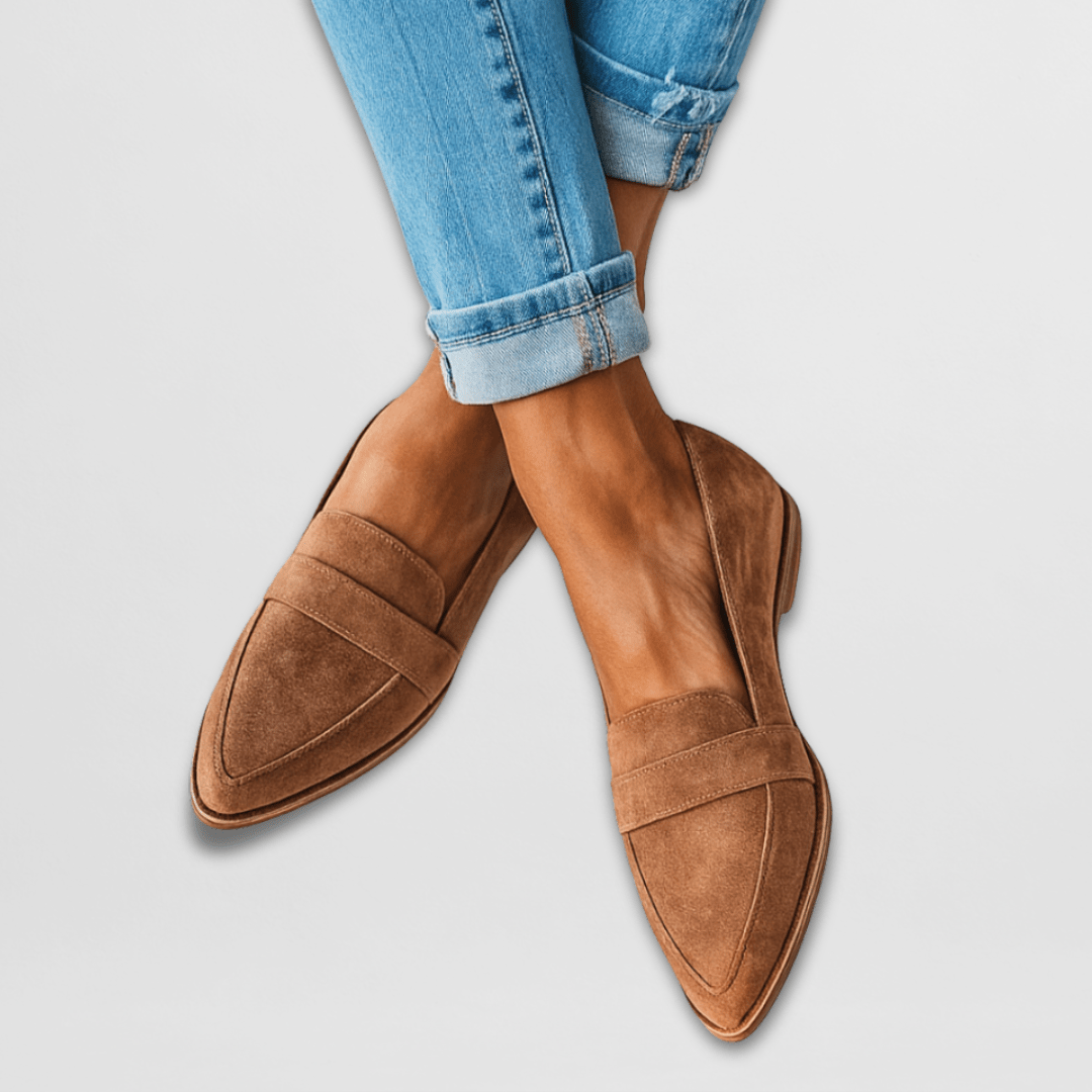 Sari Vrouwen Loafers | Zacht Suède, Orthopedisch Comfort 0
