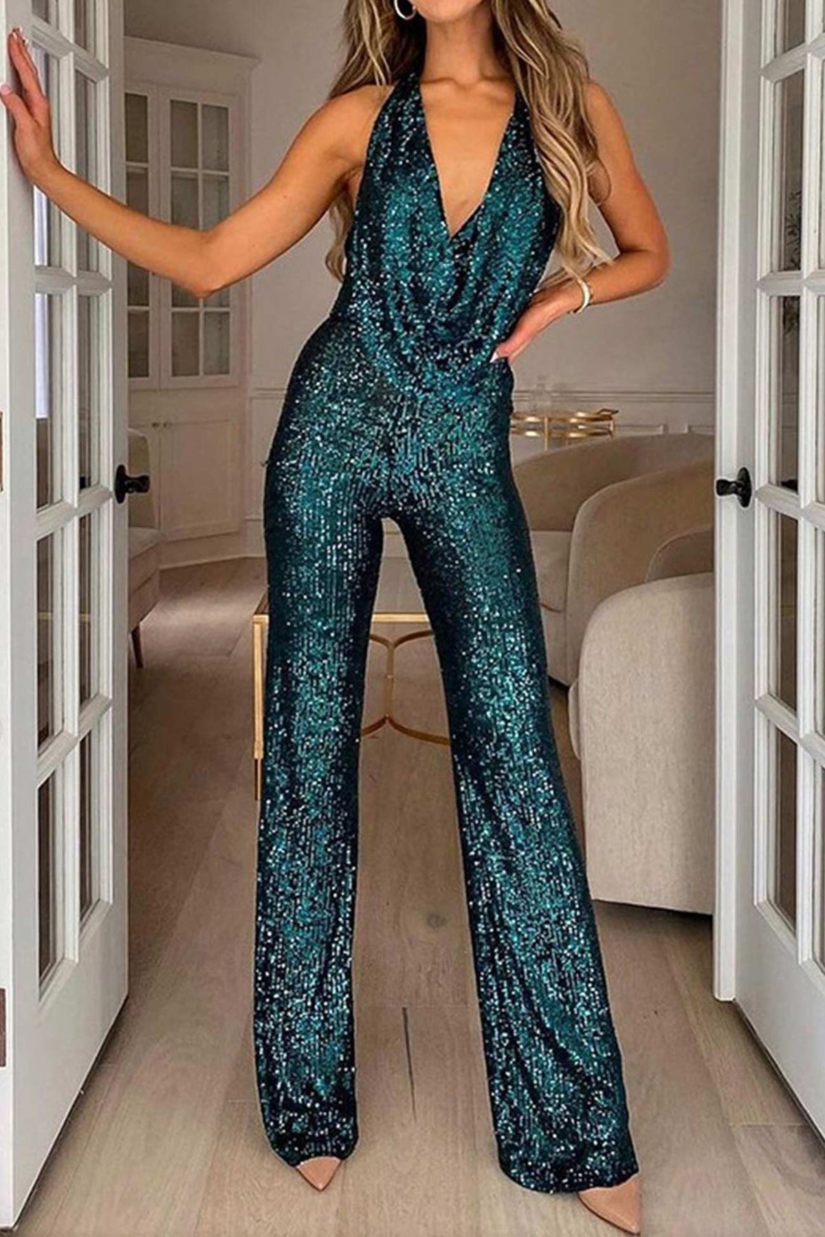 Selis | Glamoureuze Jumpsuit met Lovertjes voor Dames 7