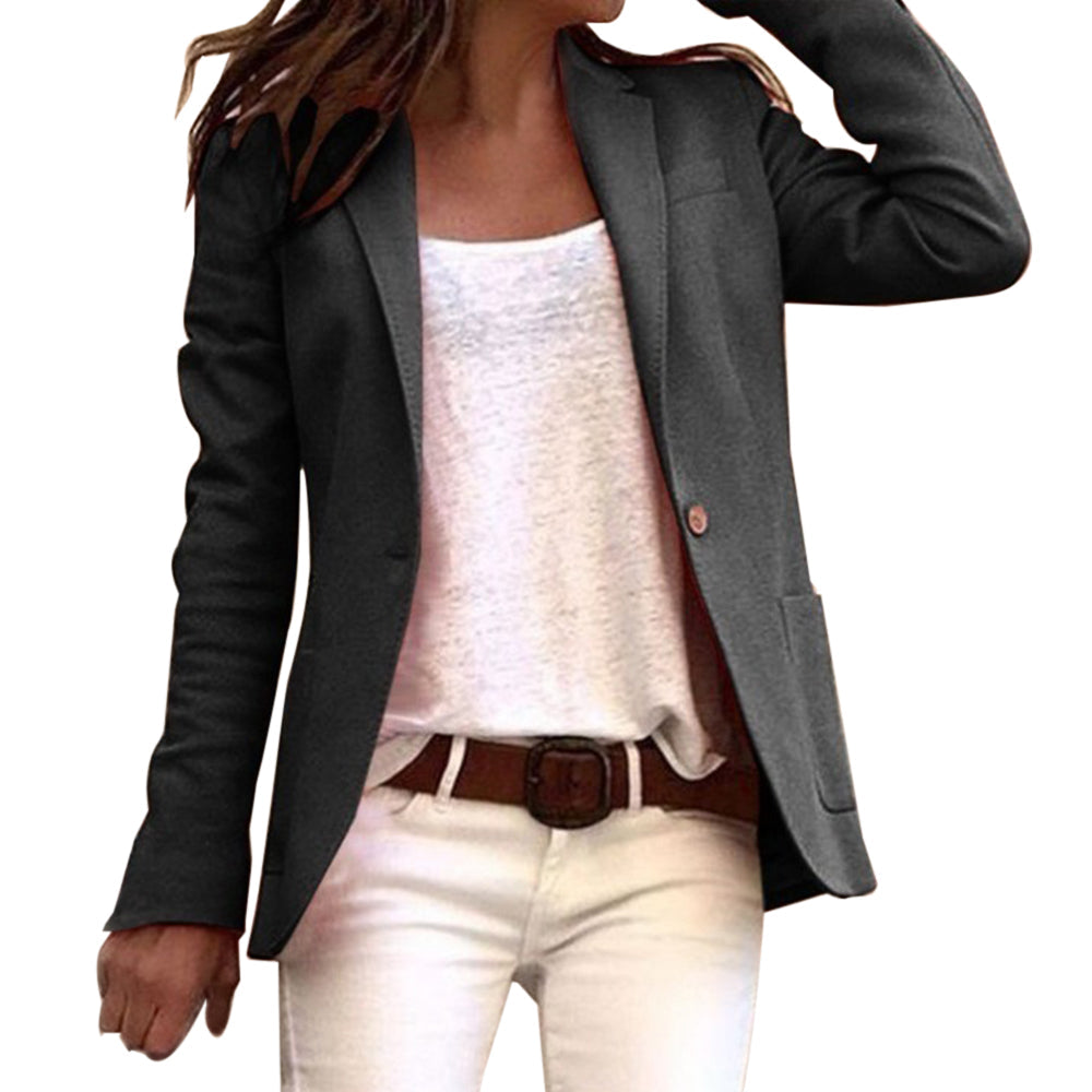 Smalle Blazer Met Lange Mouwen Voor Dames | Werk 1