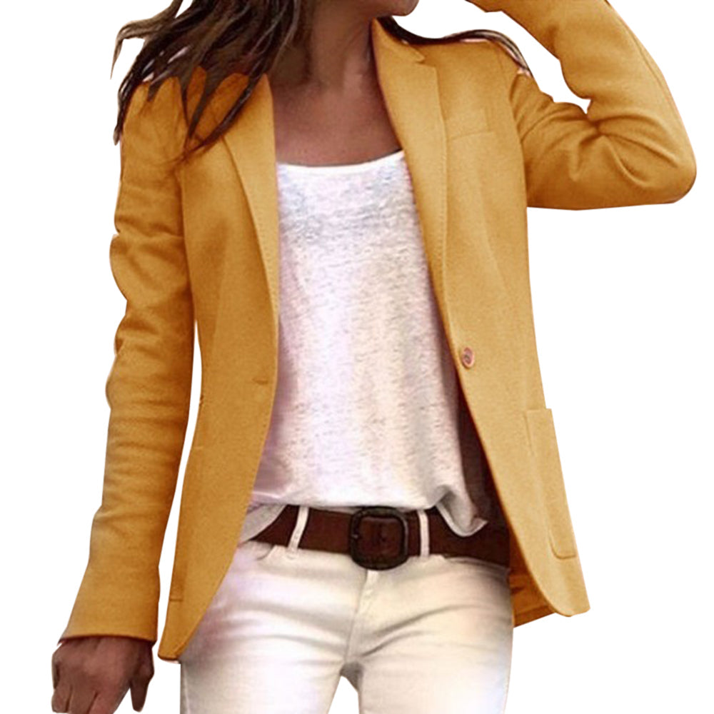 Smalle Blazer Met Lange Mouwen Voor Dames | Werk 2