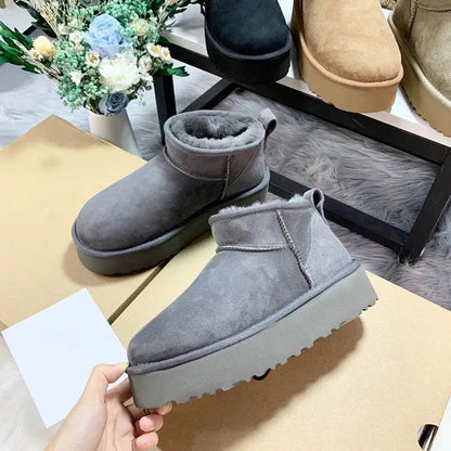 Sneeuw Vrouwen Snowboots | Echte Schapenvacht, Comfortabel en Trendy 0