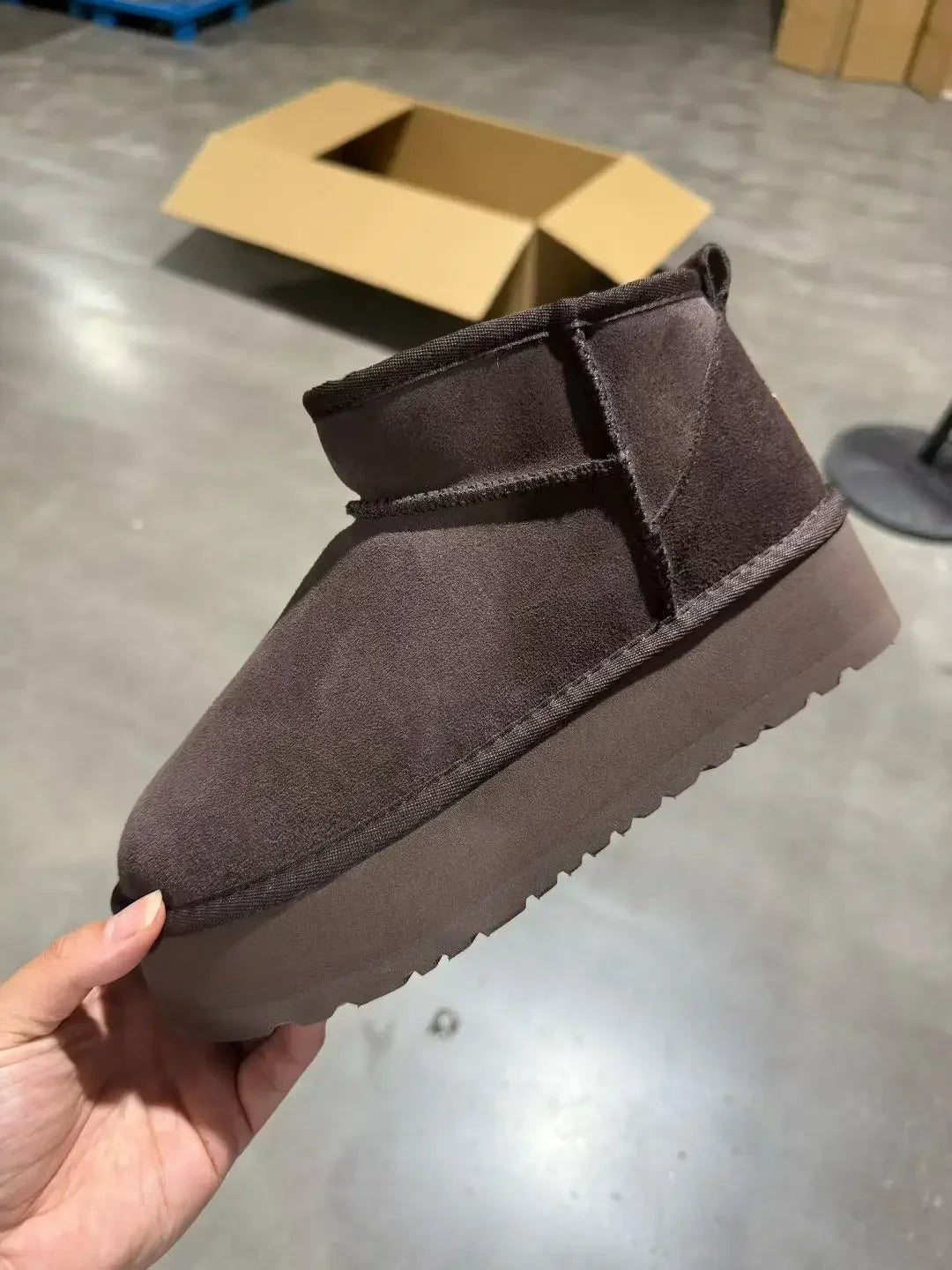 Sneeuw Vrouwen Snowboots | Echte Schapenvacht, Comfortabel en Trendy 1