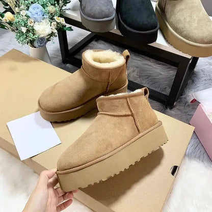 Sneeuw Vrouwen Snowboots | Echte Schapenvacht, Comfortabel en Trendy 7