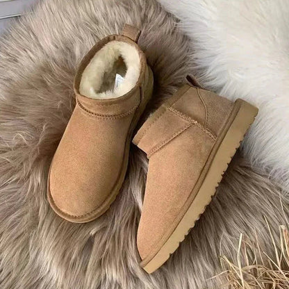 Sneeuw Vrouwen Snowboots | Echte Schapenvacht, Comfortabel en Trendy 9