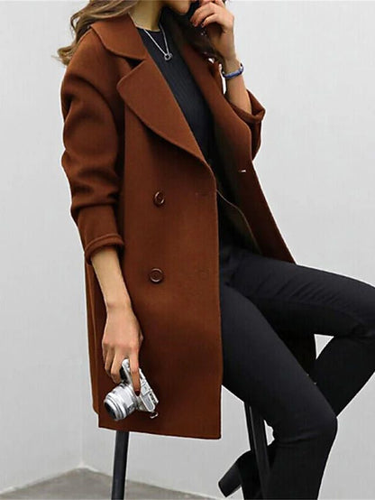 Sofie Dames Trenchcoat | Tijdloos Design, Getailleerd, Zwart