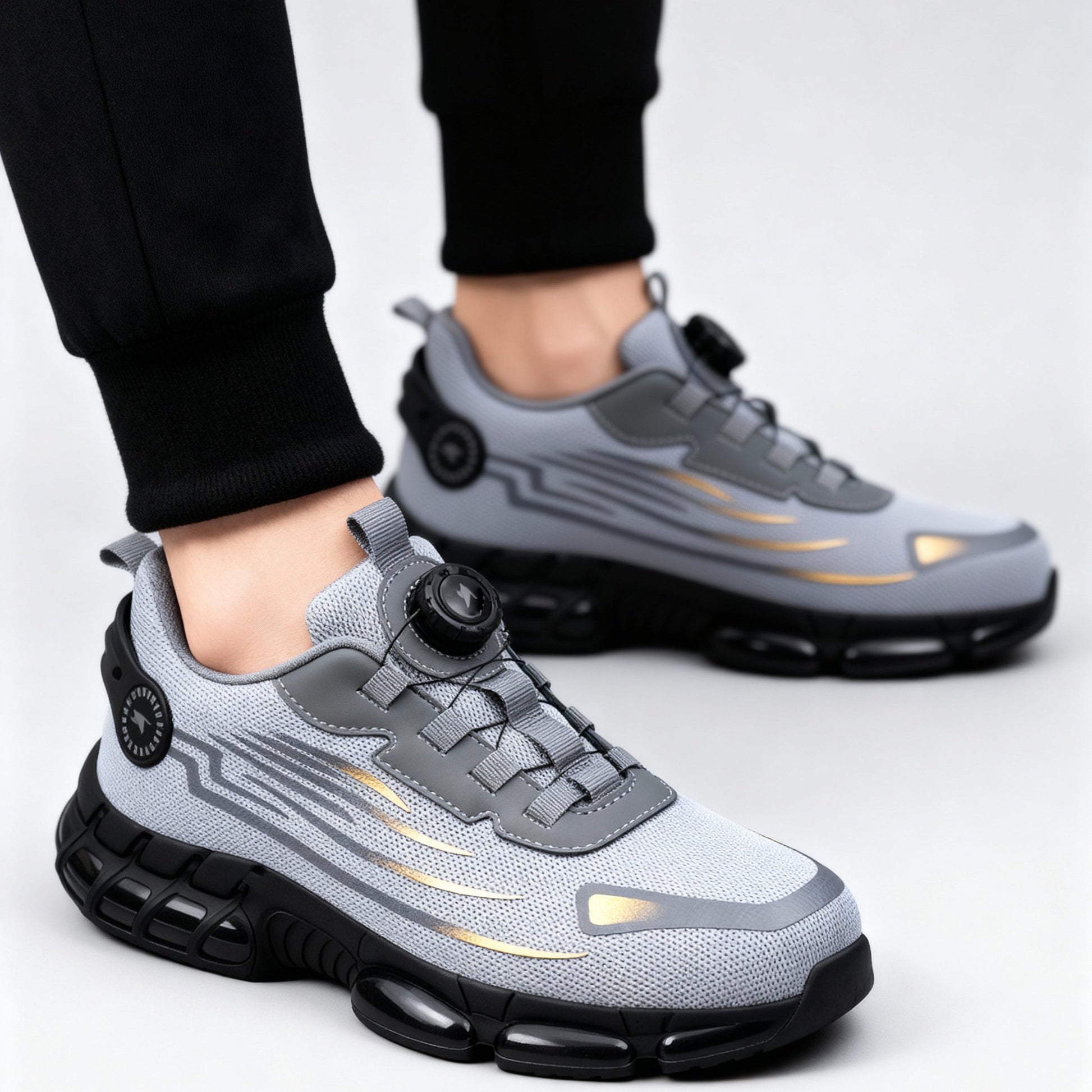 Sola Veiligheidsschoenen Heren | Ademend Synthetisch, Sportief Ontwerp S3 2