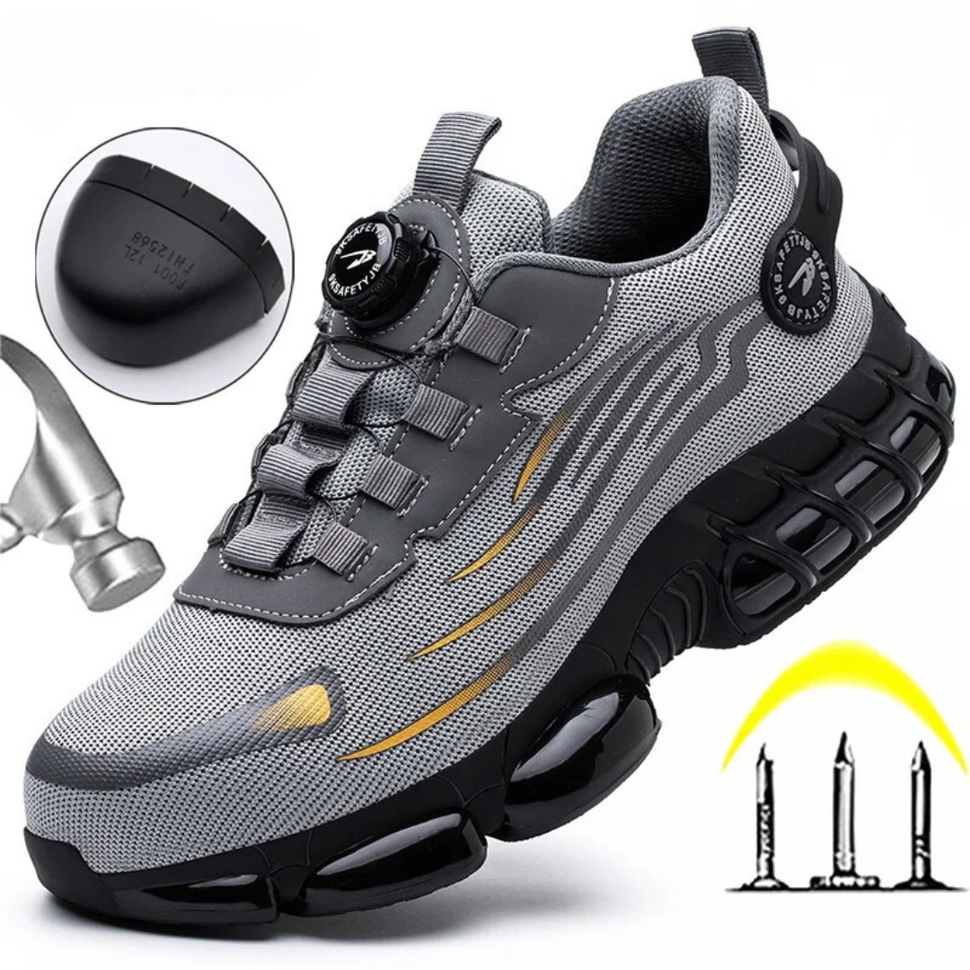 Sola Veiligheidsschoenen Heren | Ademend Synthetisch, Sportief Ontwerp S3 6