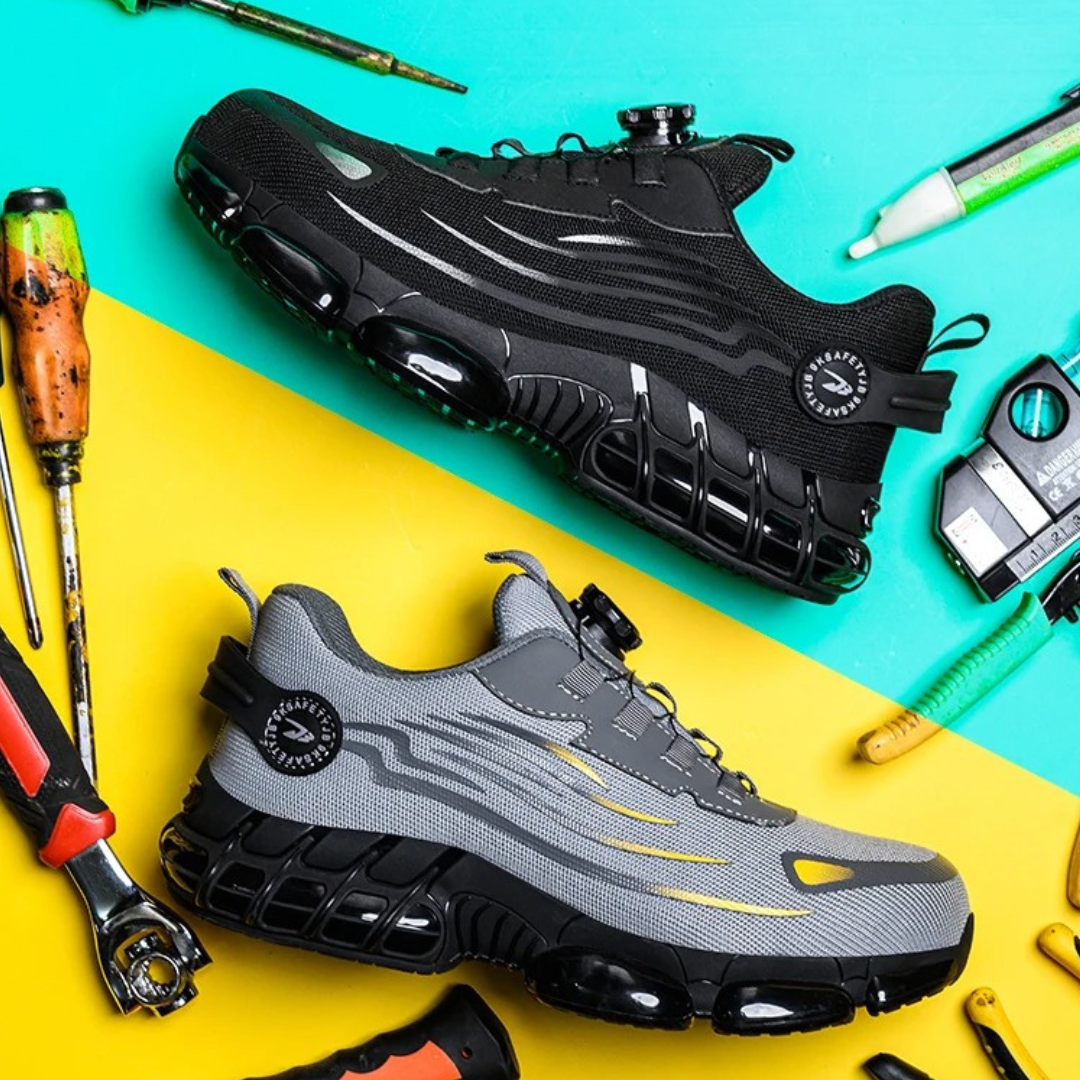 Sola Veiligheidsschoenen Heren | Ademend Synthetisch, Sportief Ontwerp S3 7