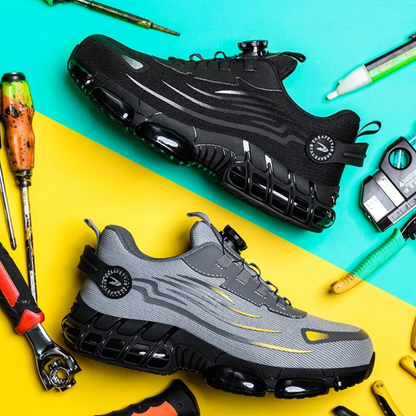 Sola Veiligheidsschoenen Heren | Ademend Synthetisch, Sportief Ontwerp S3 7