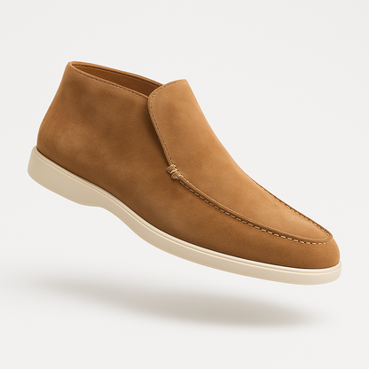 Sola Zwarte Loafers Heren | Suède Look, Tijdloos Design
