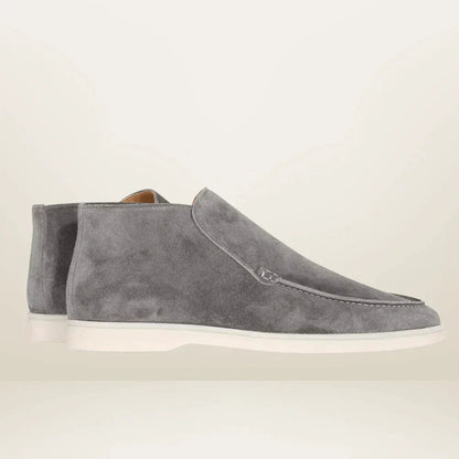 Sola Zwarte Loafers Heren | Suède Look, Tijdloos Design