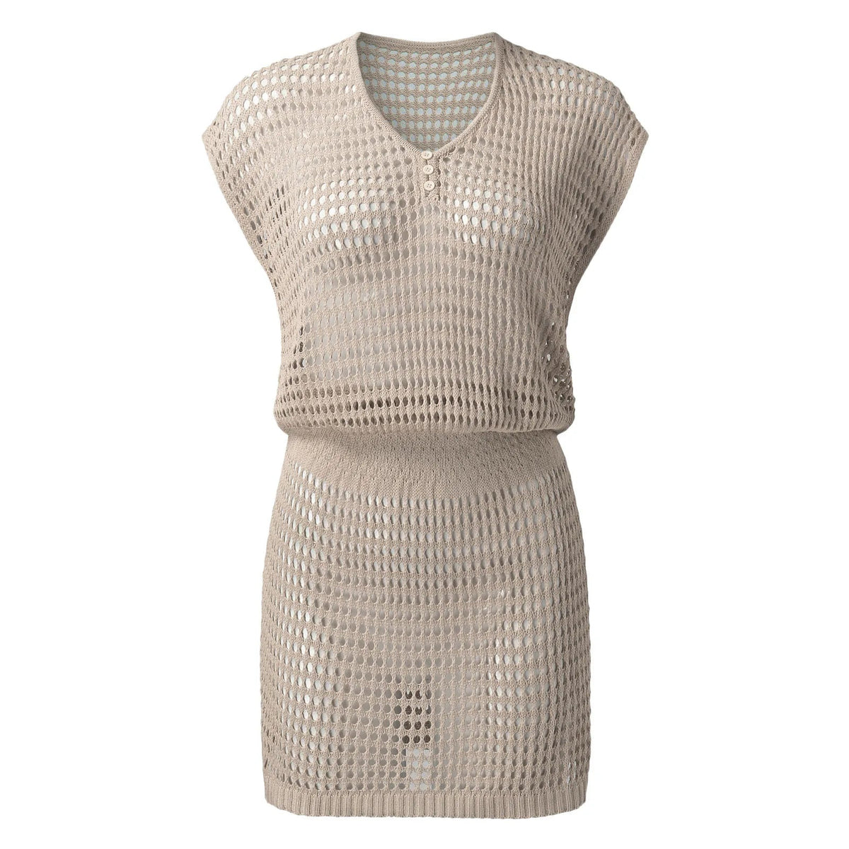 Solea Cover – Sexy Gehaakte Strandjurk met Boho Look 2