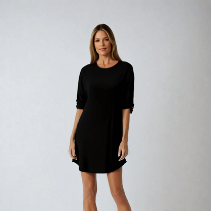 Solena | Luchtige Oversized Jurk met Zakdetails 2