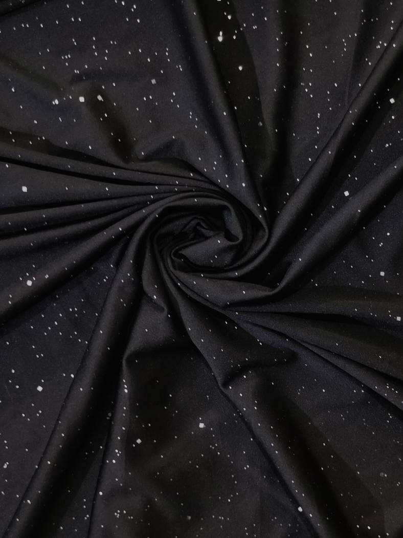 Solenya | Flared Broek van Glitterstof met Comfort Fit 5