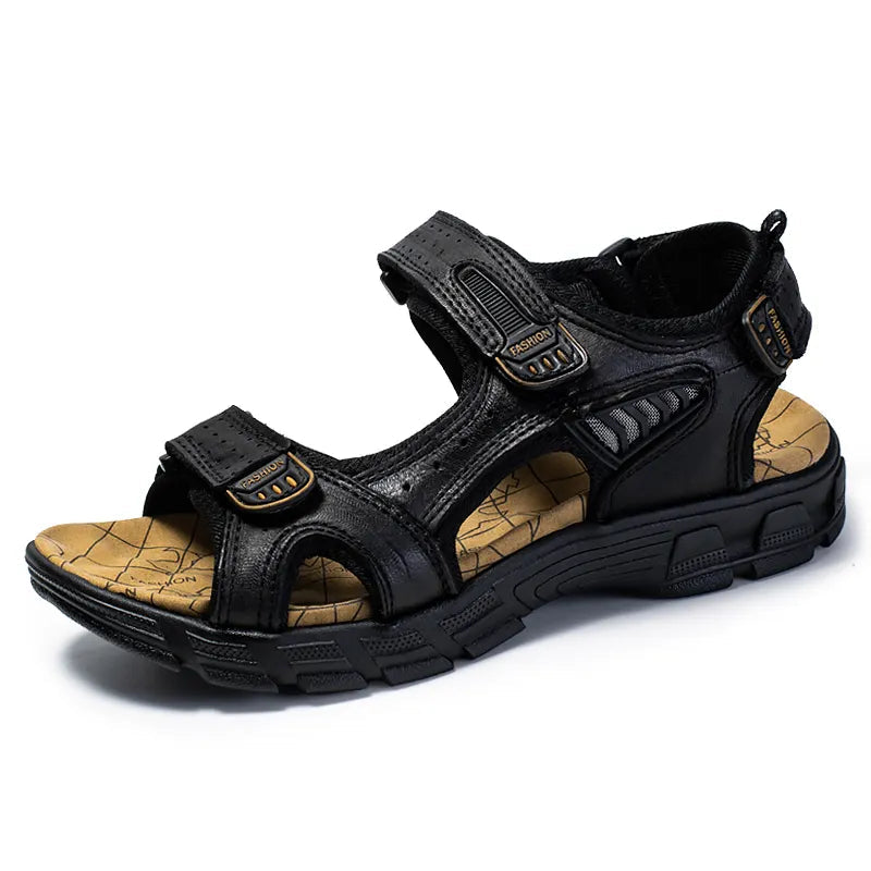 Solvar | Comfortsandalen met Dubbele Gesp en Ergonomisch Voetbed 1