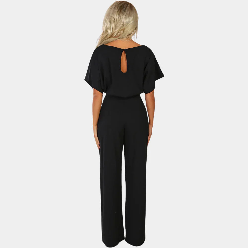 Sophia Elegance – Dames Jumpsuit | Stijlvolle Wide-Leg Jumpsuit 2
