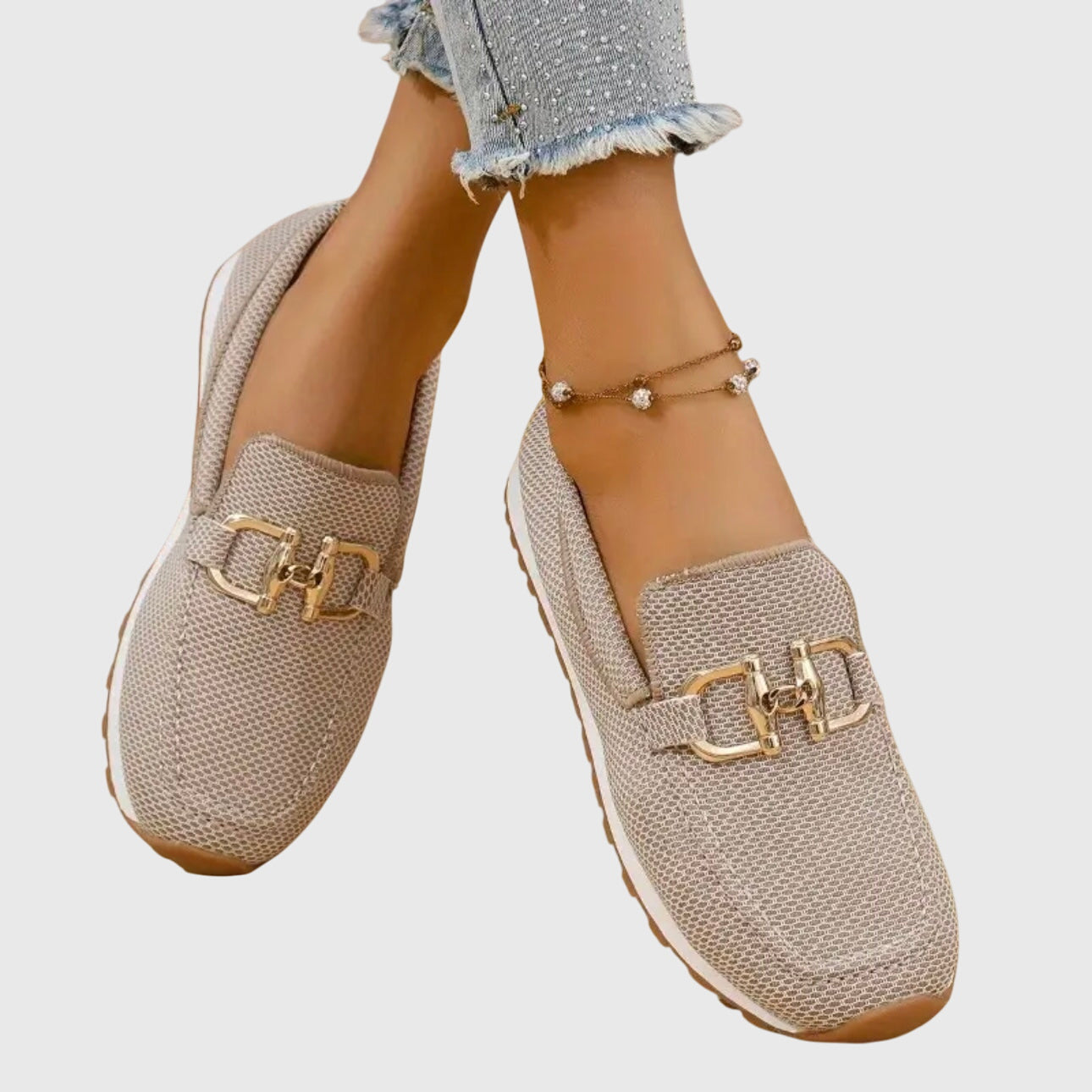 Sophie Dames Loafers Zwart | Ademend Ontwerp, Luxe Accenten 1
