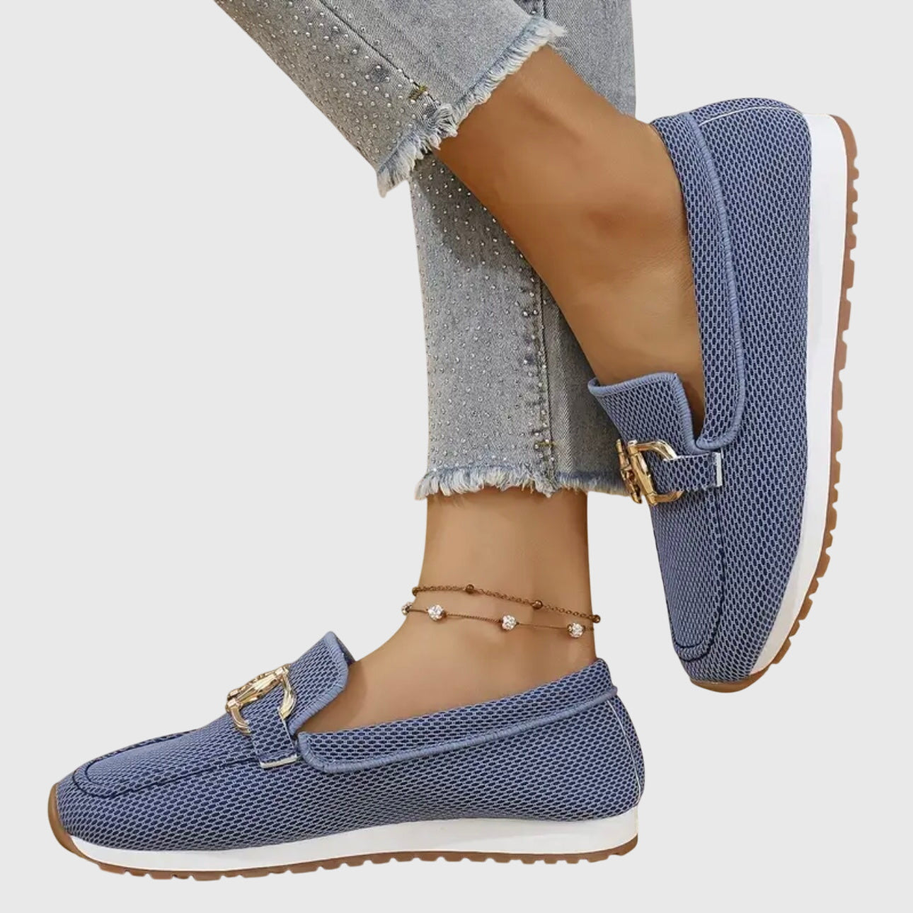 Sophie Dames Loafers Zwart | Ademend Ontwerp, Luxe Accenten 4