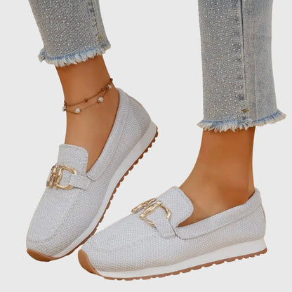 Sophie Dames Loafers Zwart | Ademend Ontwerp, Luxe Accenten 8