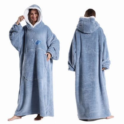 Sora Unisex Draagbare Deken | Superzacht Pluche, Met Capuchon