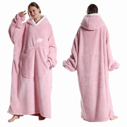 Sora Unisex Draagbare Deken | Superzacht Pluche, Met Capuchon