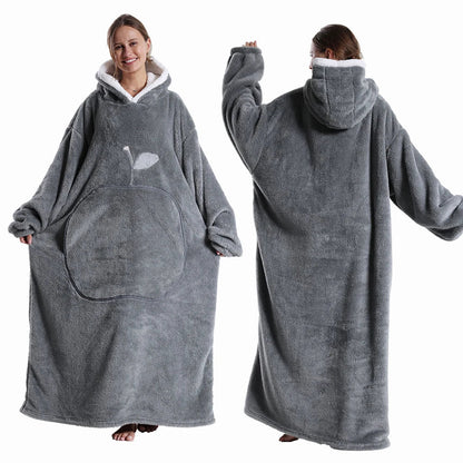 Sora Unisex Draagbare Deken | Superzacht Pluche, Met Capuchon