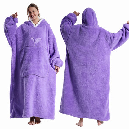 Sora Unisex Draagbare Deken | Superzacht Pluche, Met Capuchon