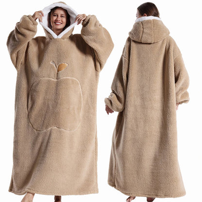 Sora Unisex Draagbare Deken | Superzacht Pluche, Met Capuchon