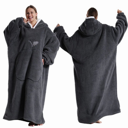 Sora Unisex Draagbare Deken | Superzacht Pluche, Met Capuchon