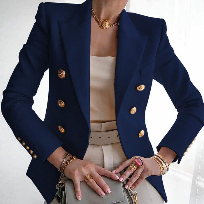 Soraya | Luxe Getailleerde Blazer met Dubbele Knopenrij 3