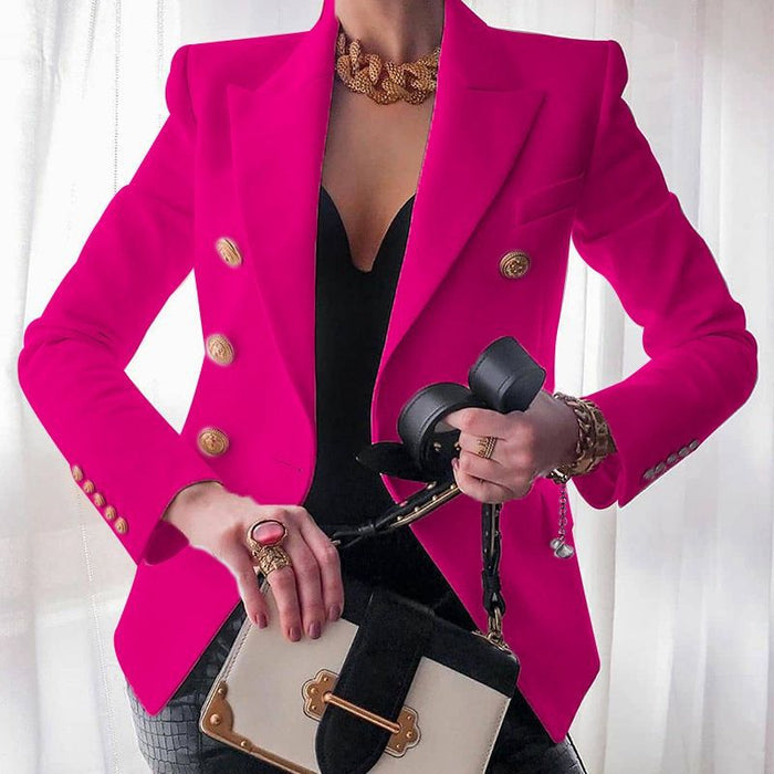 Soraya | Luxe Getailleerde Blazer met Dubbele Knopenrij 4