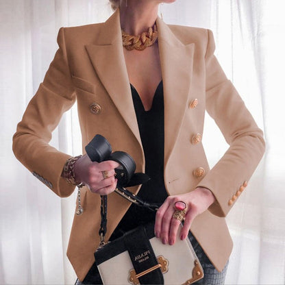 Soraya | Luxe Getailleerde Blazer met Dubbele Knopenrij 7