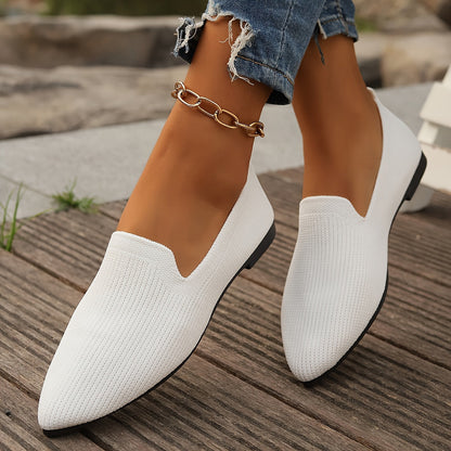 Sorella | Gebreide Platte Loafers voor Dames 7