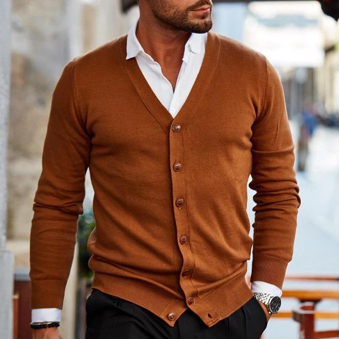 Stefan Vest | Casual Cardigan voor Heren 1