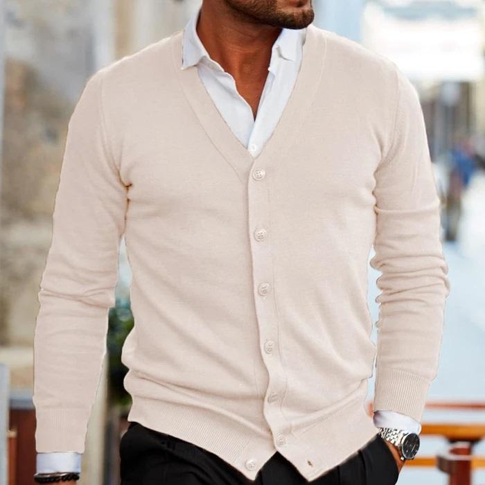 Stefan Vest | Casual Cardigan voor Heren 3