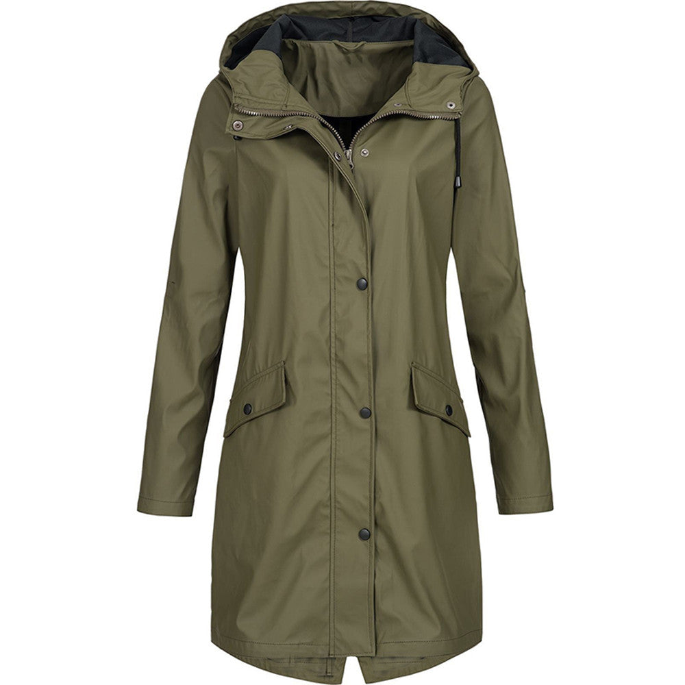 Stijlvolle Dames Regenjack – Waterdicht & Modern 0