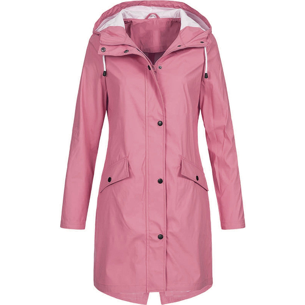 Stijlvolle Dames Regenjack – Waterdicht & Modern 9
