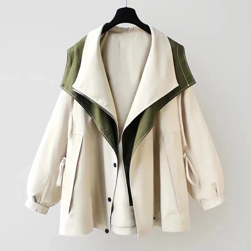 Stijlvolle Dames Regenjack – Waterdicht & Veelzijdig 0