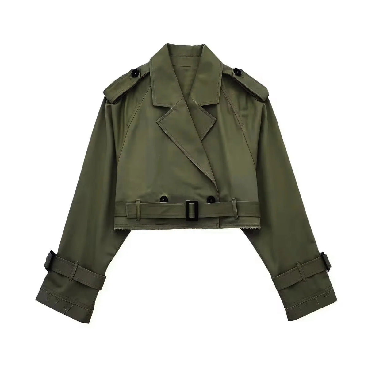 Stijlvolle korte dames trenchcoat | Tijdloze jas voor elk seizoen 5