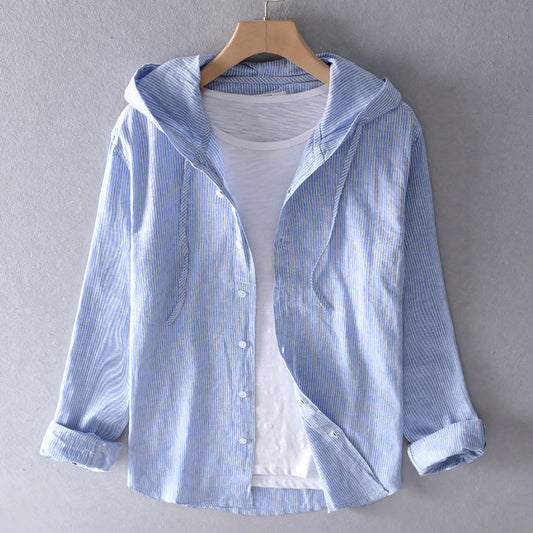 JAYLENE | Lichte Blouse met Capuchon en Sportieve Flair