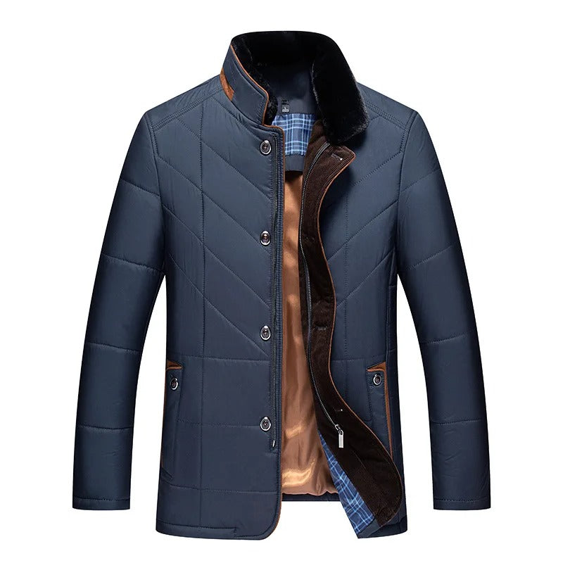 Sven Heren Donsjack | Monochroom, Cropped Fit 1