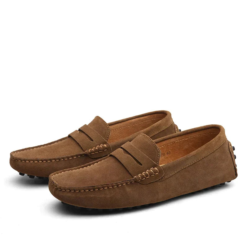 Sven Heren Loafers | Ademend Mesh, Zwart 0