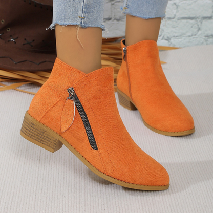Tati Dames Enkellaarzen | Blokhak, Tijdloos Design