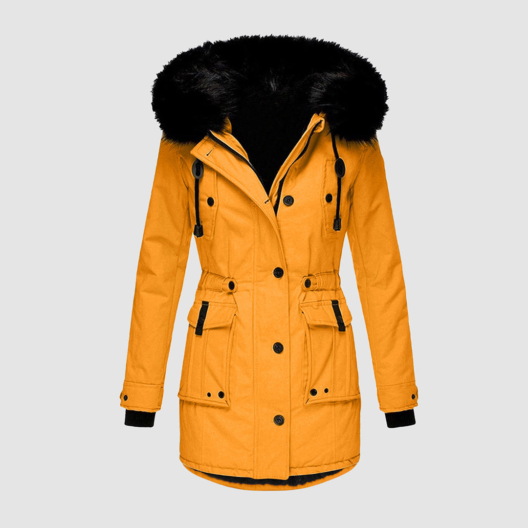 Tess Dames Winterjas | Gewatteerd, Waterdicht Met Gevoerde Capuchon 0