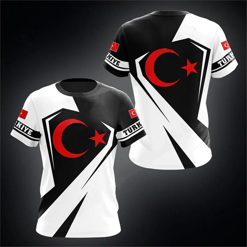 Turbine Heren T-shirt | Sneldrogend, Ademend Polyester 3
