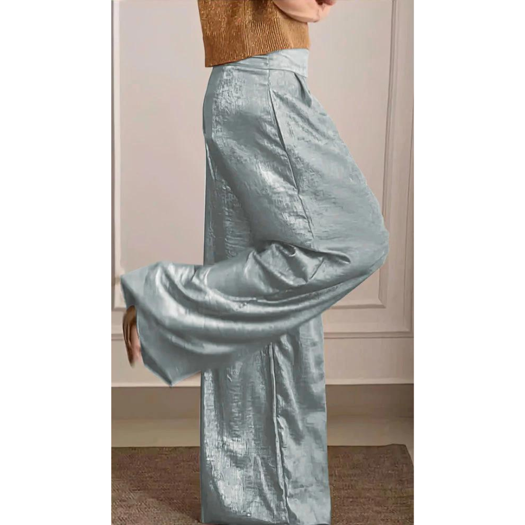 Élise | Elegante Dames Set van Top en Hoge Taille Broek