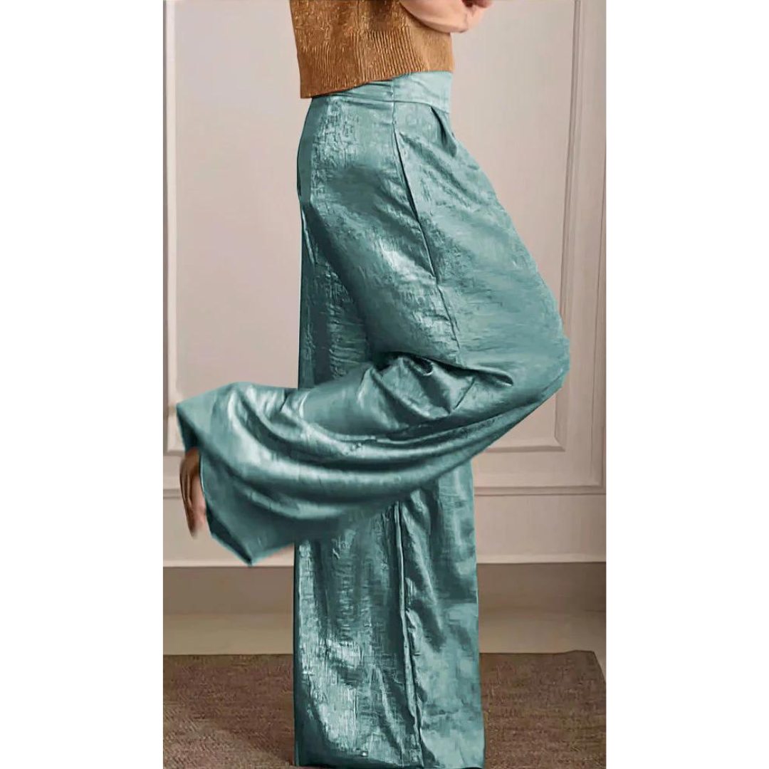Élise | Elegante Dames Set van Top en Hoge Taille Broek